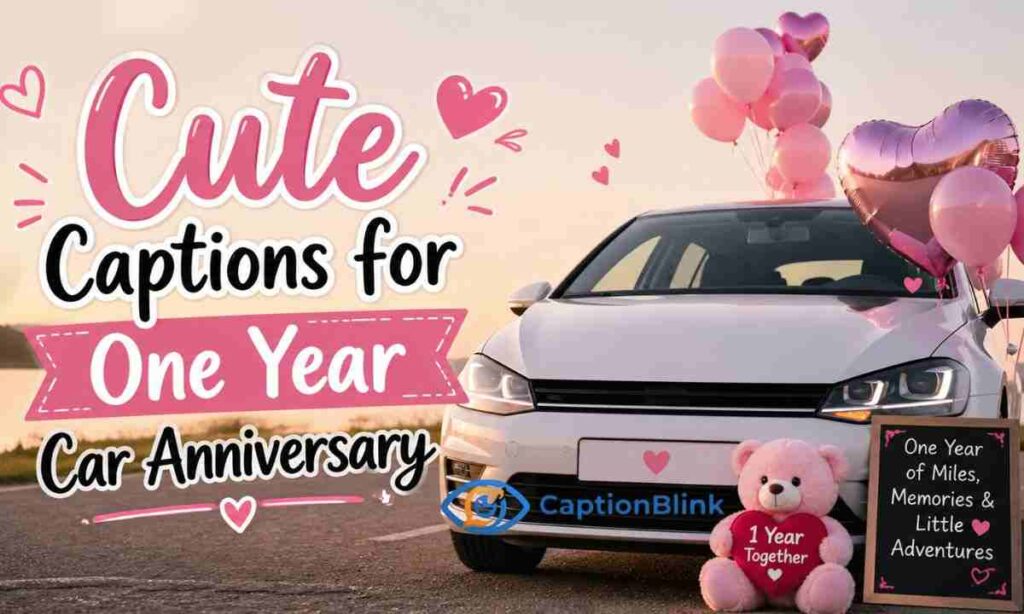 Cute Captions for One Year Car Anniversary (1)