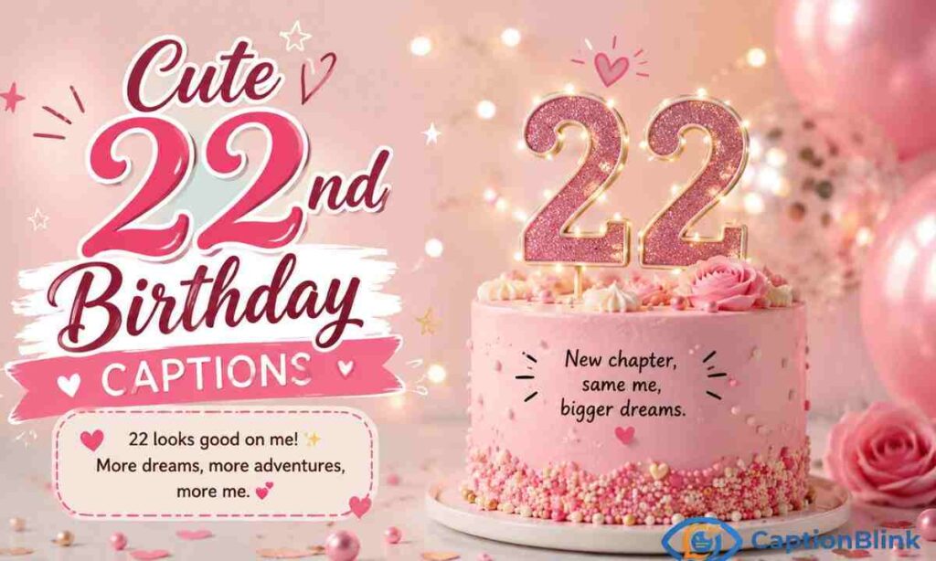 Cute 22nd Birthday Captions (1)