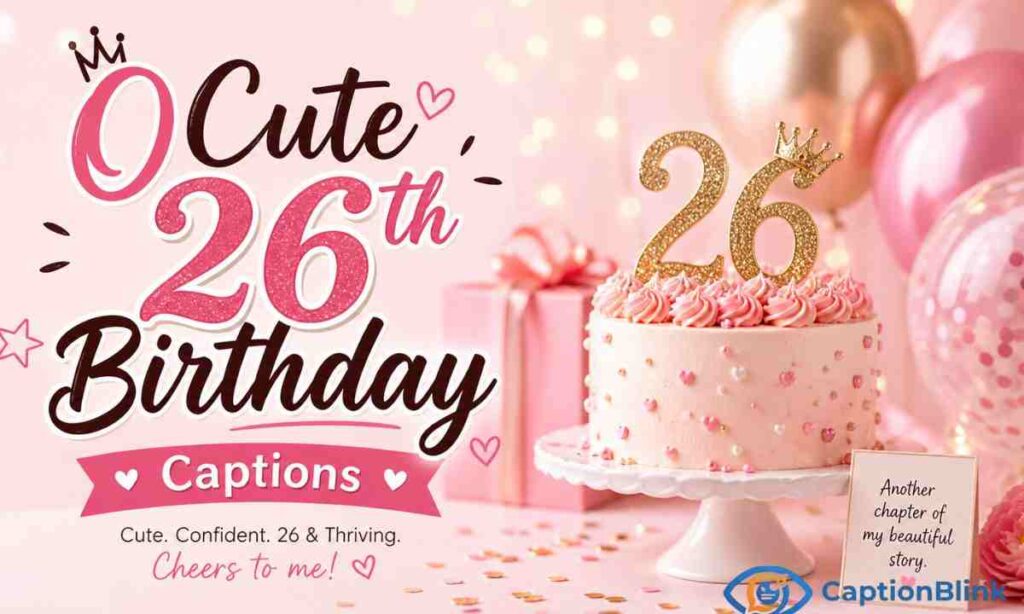 Cute 26th Birthday Captions (1)