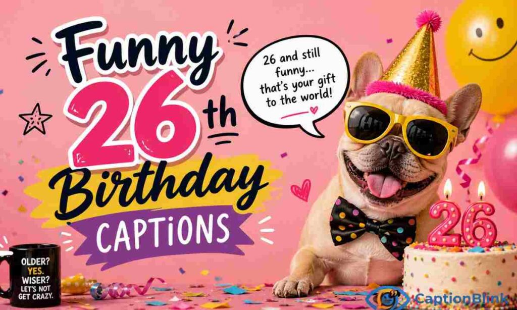 Funny 26th Birthday Captions (1)