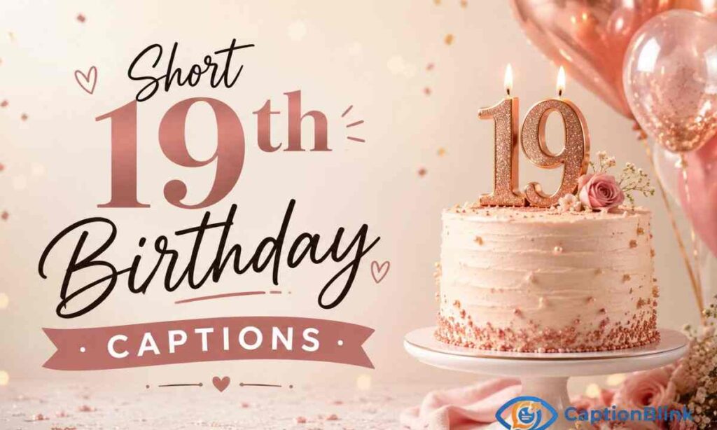 Short 19th Birthday Captions (1)