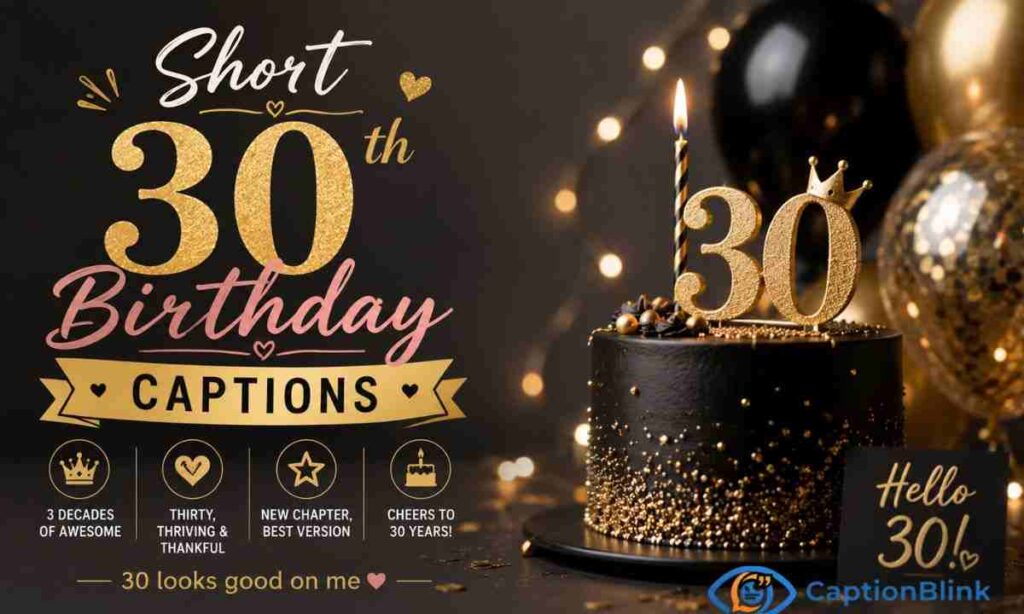 Short 30th Birthday Captions (1)